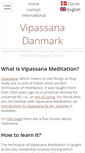 Mobile Screenshot of dk.dhamma.org