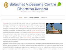 Tablet Screenshot of kanana.dhamma.org