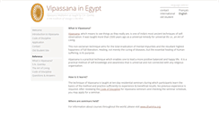 Desktop Screenshot of eg.dhamma.org
