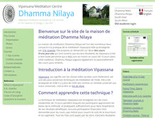 Tablet Screenshot of nilaya.dhamma.org