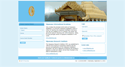 Desktop Screenshot of dhamma.net.in