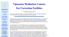 Desktop Screenshot of prison.dhamma.org