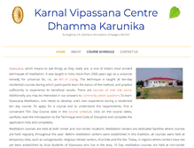 Tablet Screenshot of karunika.dhamma.org