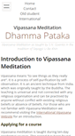 Mobile Screenshot of pataka.dhamma.org