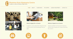 Desktop Screenshot of kuta.dhamma.org